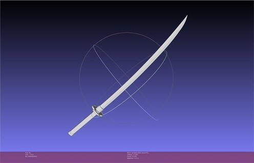 Kettensäge aki Zukunft Engel Schwert 3d Drucken Replik Cosplay Anime Fantasie Katana Teufel Spiele Spielzeuge 3d print model - Mito3D