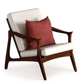 sedia 12 mobilia interni poltrona posto sedere design moderno camera legna tavolo vita posti divano contemporaneo Casa 3d print model - Mito3D