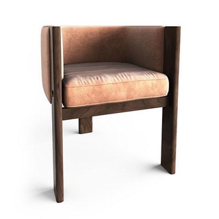 chair 24 furniture interior armchair seat design modern room wood table living seating sofa house 3d print model - Mito3D
