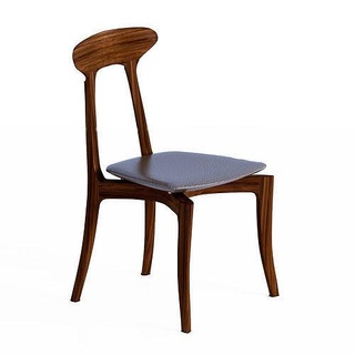 silla 4 mueble interior Sillón asiento diseño moderno habitación madera mesa sofá vivo asientos casa 3d print model - Mito3D