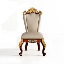 cadeira clássico 12 mobília trono Antiguidade estofamento madeira poltrona couro interior retro sofá conforto elegante sentar assento luxo imperial esculpir salão casa 3d print model - Mito3D