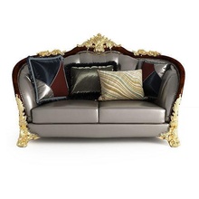 silla clásico 7 mueble trono antiguo tapicería madera Sillón cuero interior lujo sofá elegante Moda comodidad diseño ambiente estilo contemporáneo oro casa 3d print model - Mito3D