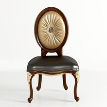 chaise classique 8 meubles trône antique tapisserie bois fauteuil cuir intérieur rétro asseoir contemporain mode élégant confort luxe isolé siège maison 3d print model - Mito3D