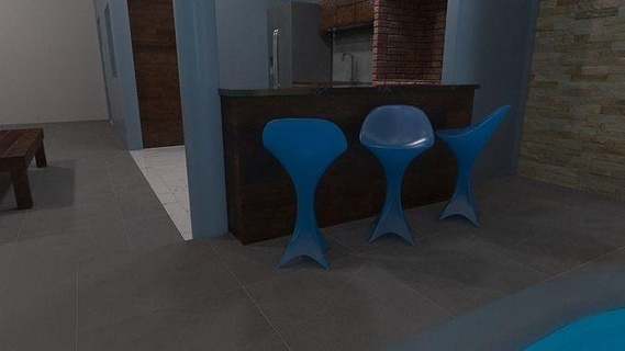 cadeira verão 3d coroa Projeto interior moderno mobiliário vivo decoração casa cozinha jantar 3d print model - Mito3D