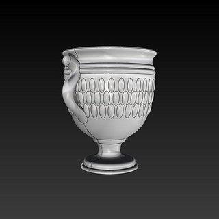 chalice cup antique 3d print ready model container supports cups chalices glassware pirate treasure gold silver houseware dining room printable house kitchen 3d print model - Mito3D