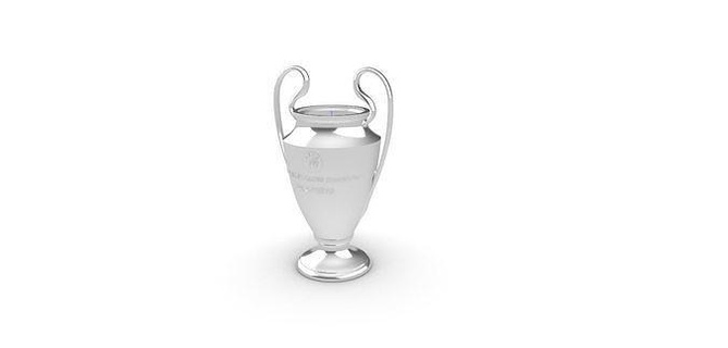 meister liga trophäe fußball tasse vergeben medaille skulptur calcio design 3d nashorn haus kunst skulpturen 3d print model - Mito3D