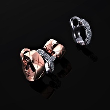 Chanel küpe takı lüks zarif yüzük mücevher altın gümüş düğün elmas bilezik kolyeler kolye gergedan aksesuar güzellik moda tasarım cad 3d print model - Mito3D