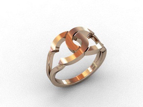 chanel ring jewelry 3d model various models rings 3d print model - Mito3D