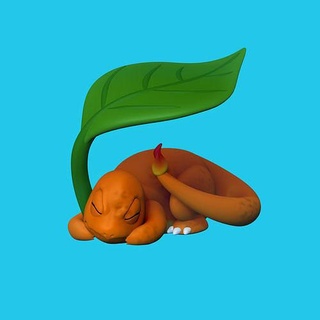 charmander pokemon games toys videogame sculpture taiced character art sculptures 3d print model - Mito3D