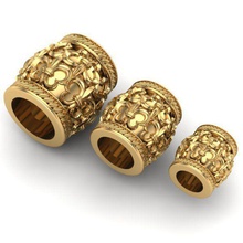 charms-Leiste anzuzeigen Schmuck Charme braceletcharm gold Silber Juwel tesselcaps - Armband Leder andere 3d print model - Mito3D