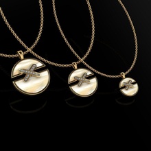 chaumet pendants jewelry luxury elegant ring gem gold silver wedding diamond earring bracelet necklaces pendant rhinoceros accessory beauty fashion design cad jewel 3d print model - Mito3D