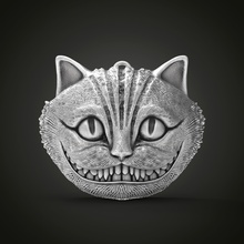 église chat pendentif minou Collier chaton or bijou mode beauté bijoux argent animal compagnie imprimable pendentifs 3d print model - Mito3D