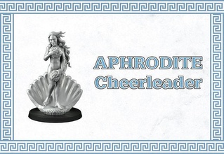 cheerleader aphrodite player fantasy football toy game miniature 3d 3dsculpture gametoys miniatures bloodbowl gamers play games toys board 3d print model - Mito3D