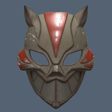 cheshire mask young justice dccomics cosplay cat hobby diy 3d print model - Mito3D