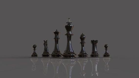 scacchi Regina compagno vittoria cavaliere gioco re vincere Giochi giocattoli tavola stampabile gioielleria oro 3d print model - Mito3D