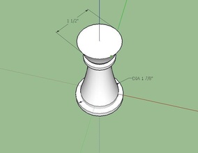 schach könig design illustration symbol spiele spielzeuge tafel 3d print model - Mito3D