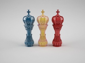 chess king 1 pawn bishop rook queen knight chessboard scacchi pieces check piece dgt championship hobbies board sla dlp games toys game accessories 3d print model - Mito3D