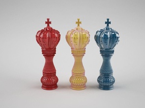 satranç kral 2 piyon piskopos tahtası kraliçe kale şövalye adet parça kontrol yazı turnuva hobi sla dlp oyunlar oyuncaklar 3d print model - Mito3D