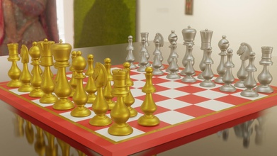 satranç ayarlamak farsça stil blender 3d yazdırılabilir stl obj sanat oryantal şövalye i̇ran kral kraliçe piskopos kale figürleri ortaçağa ait piyon yazı tahtası oyunlar oyuncaklar 3d print model - Mito3D