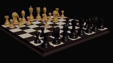 chess set tournament pieces pawn games-toys chesspices chesspiece chessdesigns tournamentchess games toys board 3d print model - Mito3D