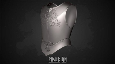 chestplate of gondor lotr 3d print ready armor 3dprint blender larp games fantasy toys accessories cosplay game 3d print model - Mito3D