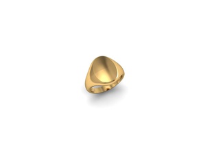 chevalier anel em branco jóias ouro de prata jóia garota 3d a moda sinal o personagem humanos roupas anéis 3d print model - Mito3D