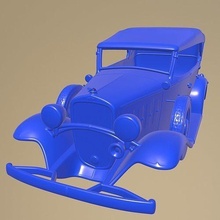 chevrolet confederado faetón 1932 imprimible coche vehiculo cuerpo espacio 1 10 partes scalextric Tamiya rc miniz tractor kyosho axial traxxas 3d print model - Mito3D