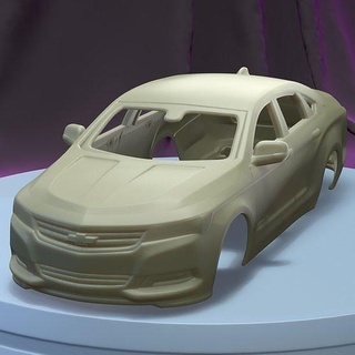 Chevrolet impala ss 2013 yazdırılabilir araba vücut yuva ölçülü Tamiya rc miniz kontrol 1 24 tarayıcı Ninco Kyosho scx oyunlar oyuncaklar oyun Aksesuarlar 3d print model - Mito3D