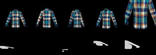 chex impressão homem curto vestem Projeto moda vestuário 3d print model - Mito3D