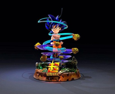 chibi 020 esfera dragón goku fantasía artístico niño continuar ficticio criatura Arte picoro vegeta esculturas 3d print model - Mito3D