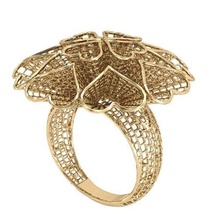 chique anel joalheria imprimível diamante cafajeste Casamento joias brilhante exclusivo moda ouro rhiho cnc prata argolas 3d print model - Mito3D