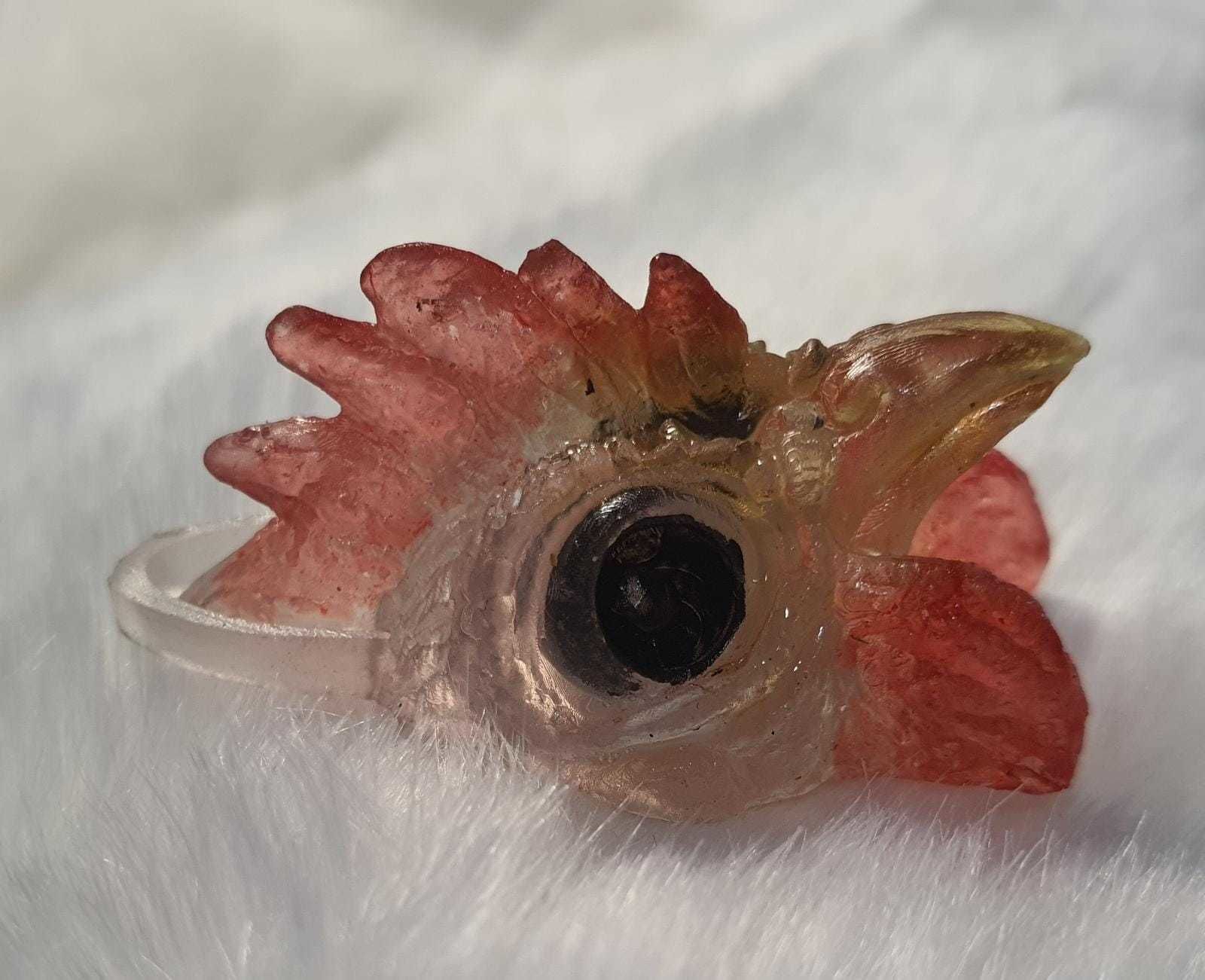 tavuk horoz kuş Chook civciv mücevher kolye kulak yüzük küpe oyun Pandora takı KADIN cazibe oyuncu 3D print model - Mito3D
