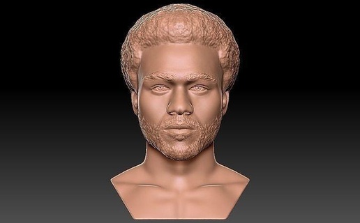 infantil gambino Donald glover busto 3d impresión actor tupac Shakur dre rapero rap eminem arrendajo fisgonear perrito celebridad famoso Kanye Oeste pato hollywood Arte esculturas 3d print model - Mito3D