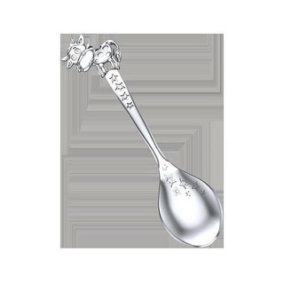 children silver spoon cow kids jewelry sterling jewel gift printable 3d print model - Mito3D