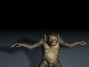 chimpanzee art primate animal jungle kong other 3d print model - Mito3D