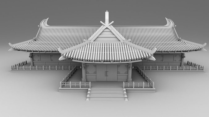 chinese traditional house 20 hous medieval architecture roof brick lego chine 3d print model - Mito3D