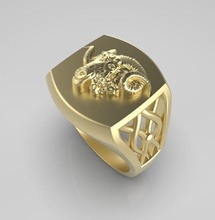 Çince zodyak keçi Rahatlama bas Burçlar mücevher kolye yazdırılabilir altın gümüş simbol Desen fantezi takı yüzük astrolojik işaret hayvan yüzükler 3d print model - Mito3D