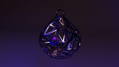 palla di natale art felice de da colorare celebrazione nuovo anno doni albero i giocattoli altri luminose luce sfera 3d print model - Mito3D