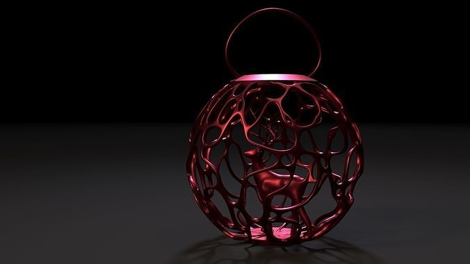 Noël Balle cerf boule Noel 3dprinting impression imprimable Nouveau an fête décoration art 3D print model - Mito3D