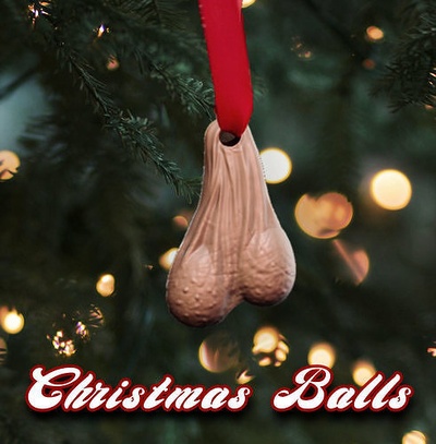 christmas balls decorations tree natale art sculpt anatomy ball design decoration interior furniture funny joke game sculptures 3d print model - Mito3D