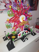 noël grande roue gros 3d impression décoration fête ferris weel loisir diy électronique 3d print model - Mito3D