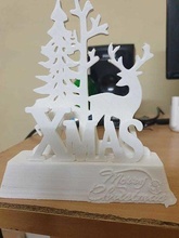 weihnachten geschenk 3d gedruckt zuhause haus traditionell zimmer haushaltswaren dekoration möbel skulptur rose lebensmittel dorf sitzplätze holz dekor 3d print model - Mito3D