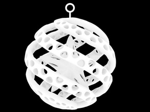 Weihnachten starball Haus xmas ornamen ball Haushalt andere drucken - Zubehör 3d print model - Mito3D