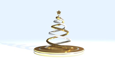 árvore de natal a arte mas x ouro prata 3d printable estrela metal plástico pilhas vortex platina hobby diy outros esculturas 3d print model - Mito3D