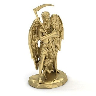 kronlar Yunan mitoloji Tanrı zaman heykel 3d baskı cnc fantezi hayret oyuncaklar Aksesuarlar takı altın gümüş cad karakterler Giyim oyun kolye Kadın Warrio kronos 3d print model - Mito3D