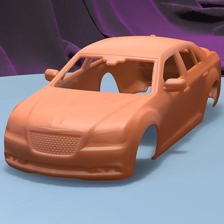 Chrysler 300 srt8 2012 yazdırılabilir araba vücut yuva ölçülü Tamiya rc miniz kontrol tarayıcı Ninco Kyosho scx eksenel oyunlar oyuncaklar oyun Aksesuarlar 3d print model - Mito3D