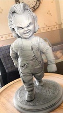 Chucky Eskültür gösterim oyunlar oyuncaklar 3d print model - Mito3D