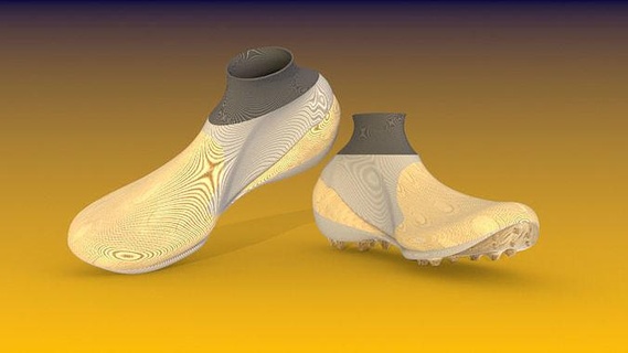 scarpe calcio stivale brasile copa futebol messi neymar rei scarpa tennis Coppa Mondo moda 3d print model - Mito3D