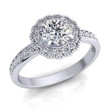 cjc151 señoras mujeres diamante rubí esmeralda anillos nupcial anillo compromiso solitario mujer azul zafiro joyería joya 3d print model - Mito3D