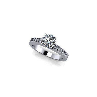 cjc428 senhoras mulher mulheres diamante rubi esmeralda brinco argolas anel noivado solitário azul safira joalheria 3d print model - Mito3D